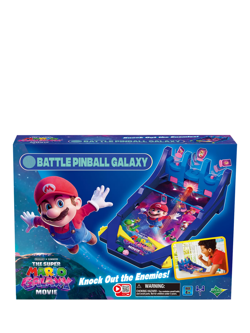Nintendo Super Mario Galaxy Movie pinball game, imported from the UK