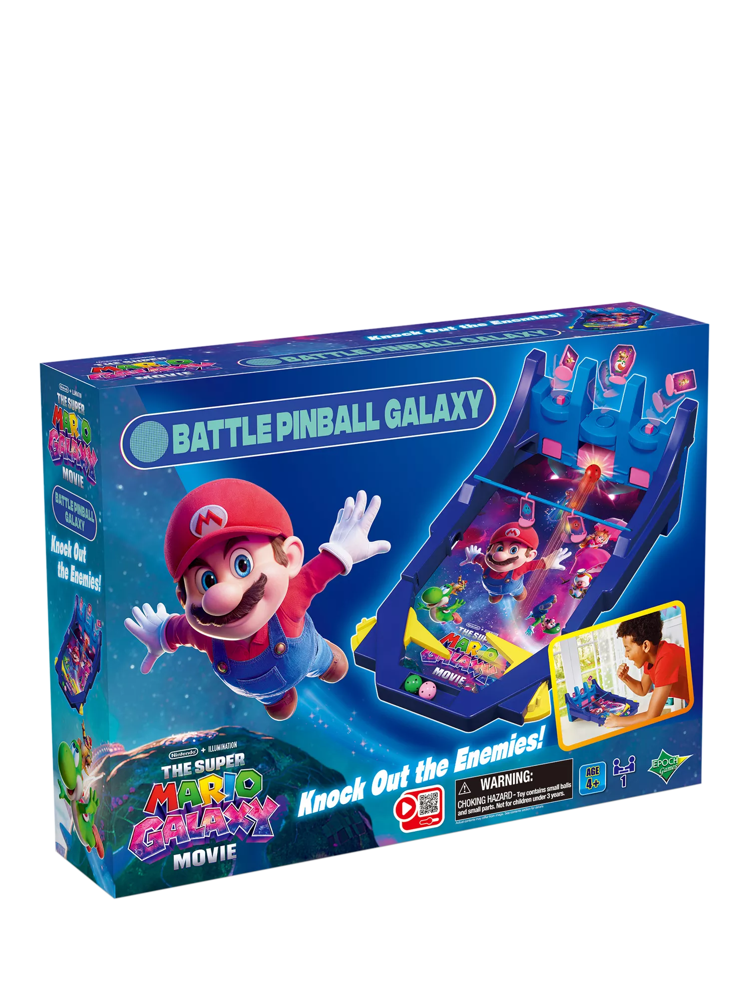 Nintendo Super Mario Galaxy Movie pinball game, imported from the UK