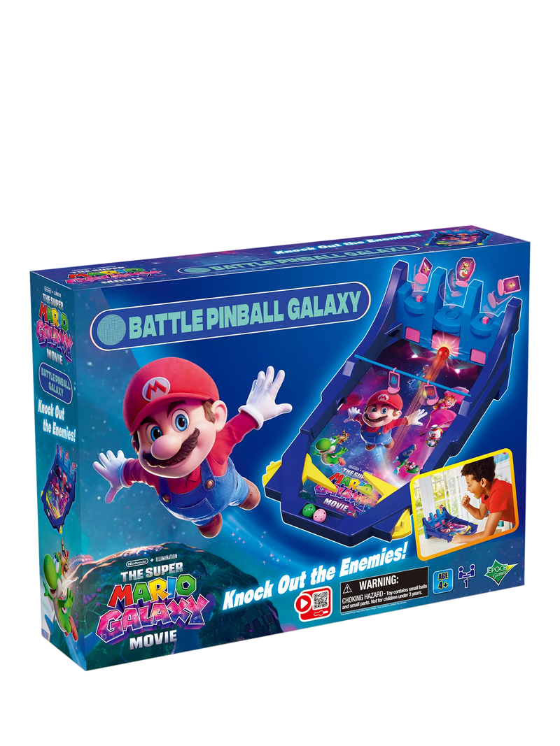 Nintendo Super Mario Galaxy Movie pinball game, imported from the UK