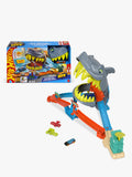 Hot Wheels Shark Chomp Beach Playset (British brand)