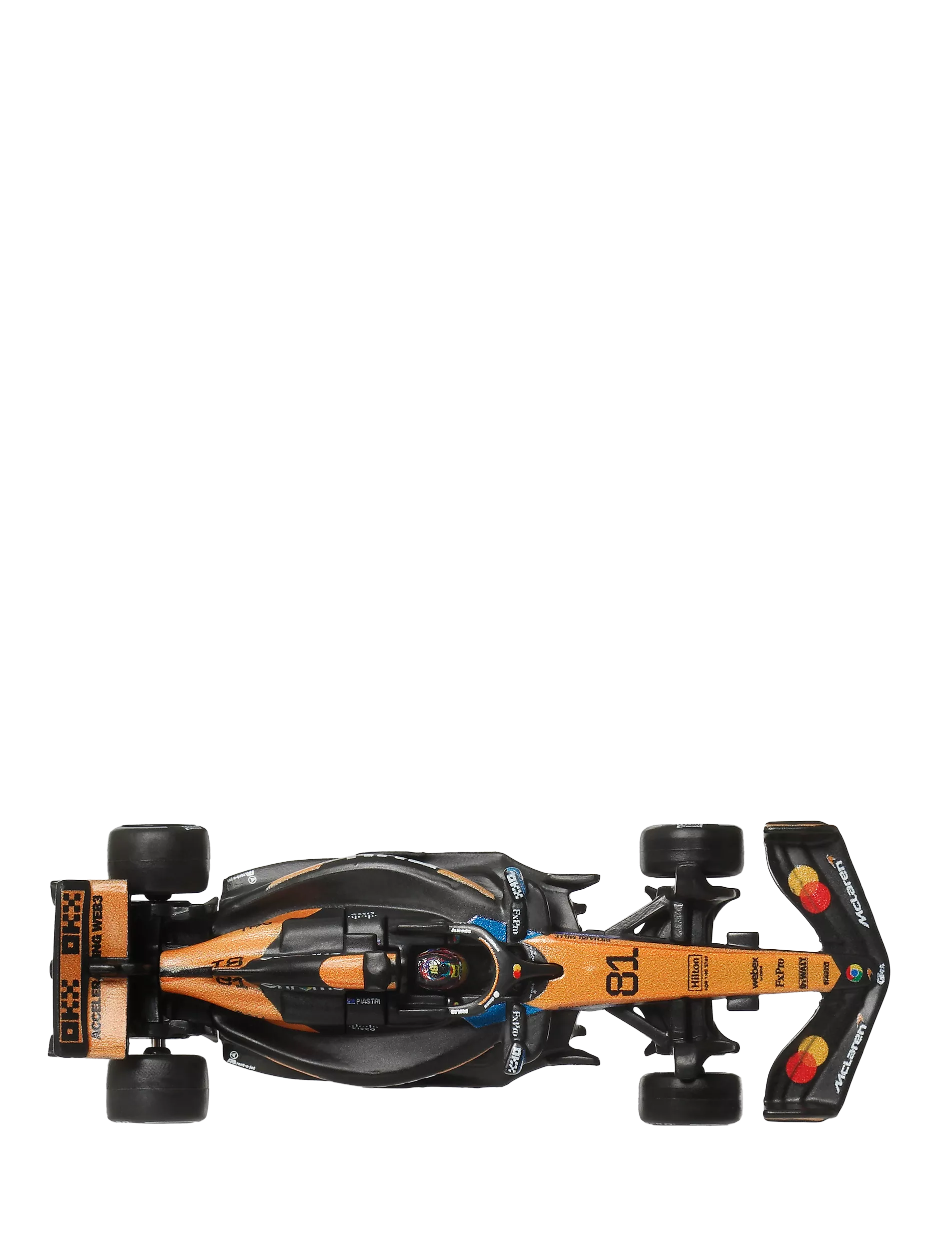 Hot Wheels die-cast toy cars McLaren F1 2-pack 1:64 scale, UK version