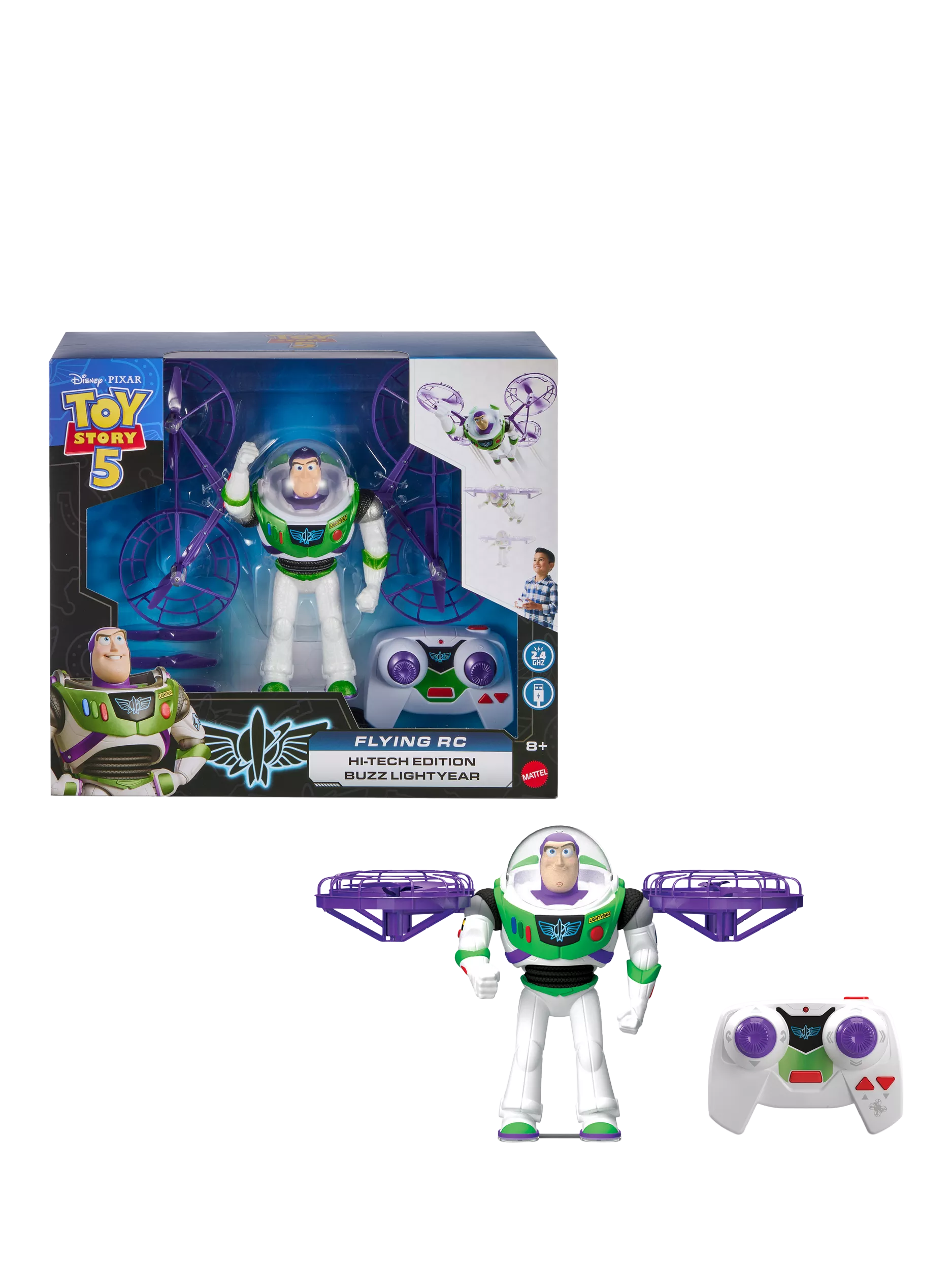 Disney remote control flying Buzz Lightyear - British product