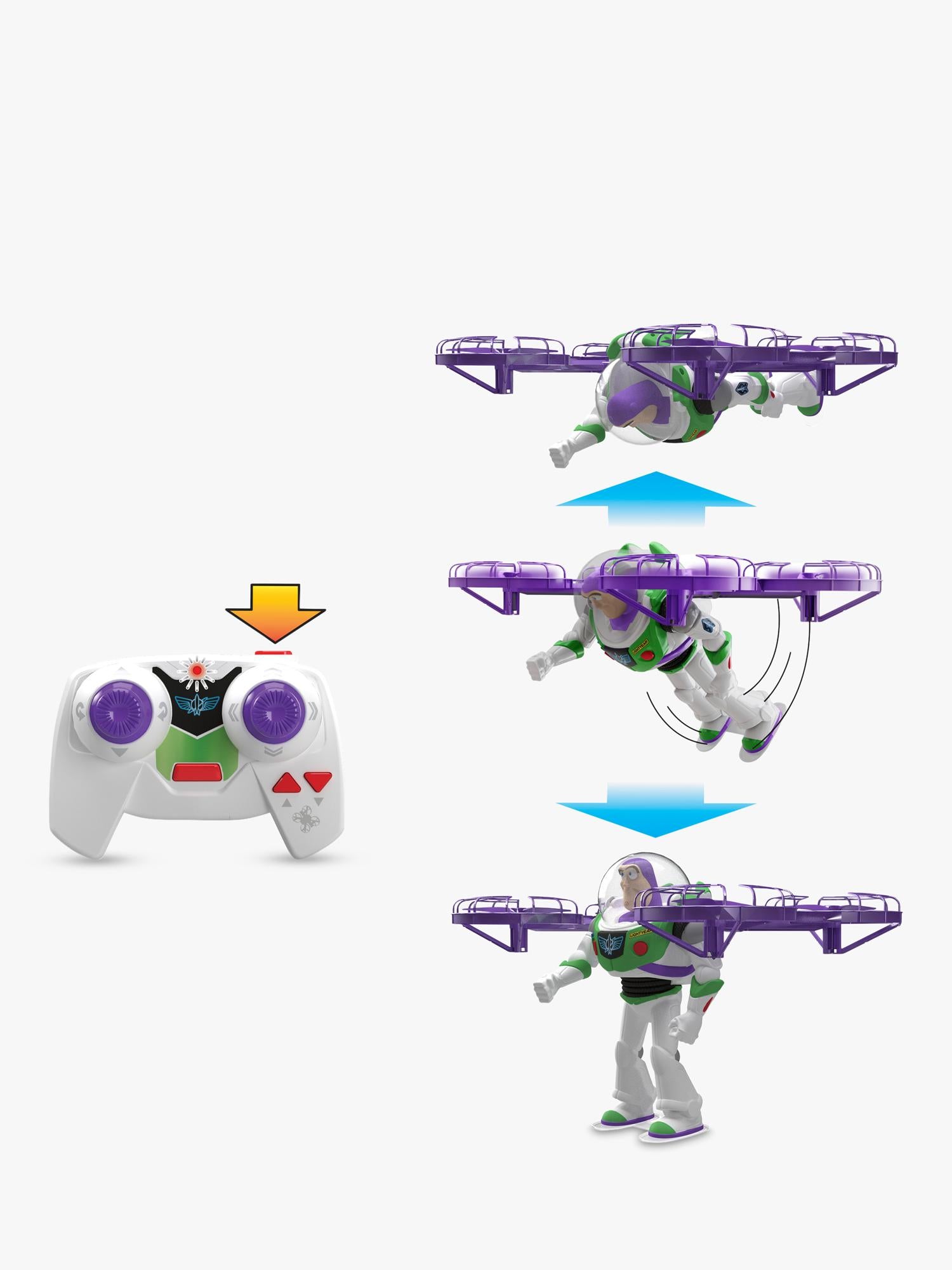 Disney remote control flying Buzz Lightyear - British product