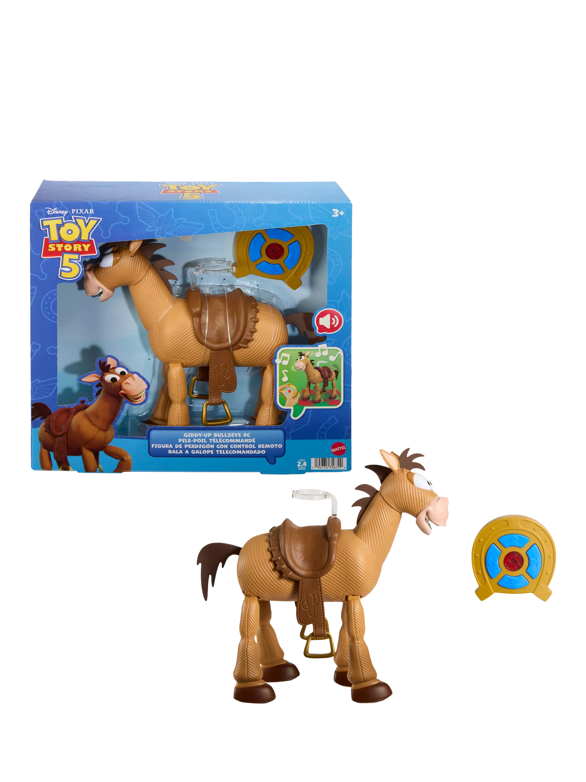 Disney Toy Story Bullseye remote-controlled figure 12 inches, UK version