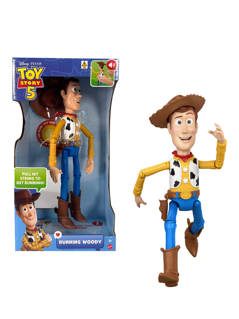 Disney Toy Story Running Woody action figure 12-inch (British brand)