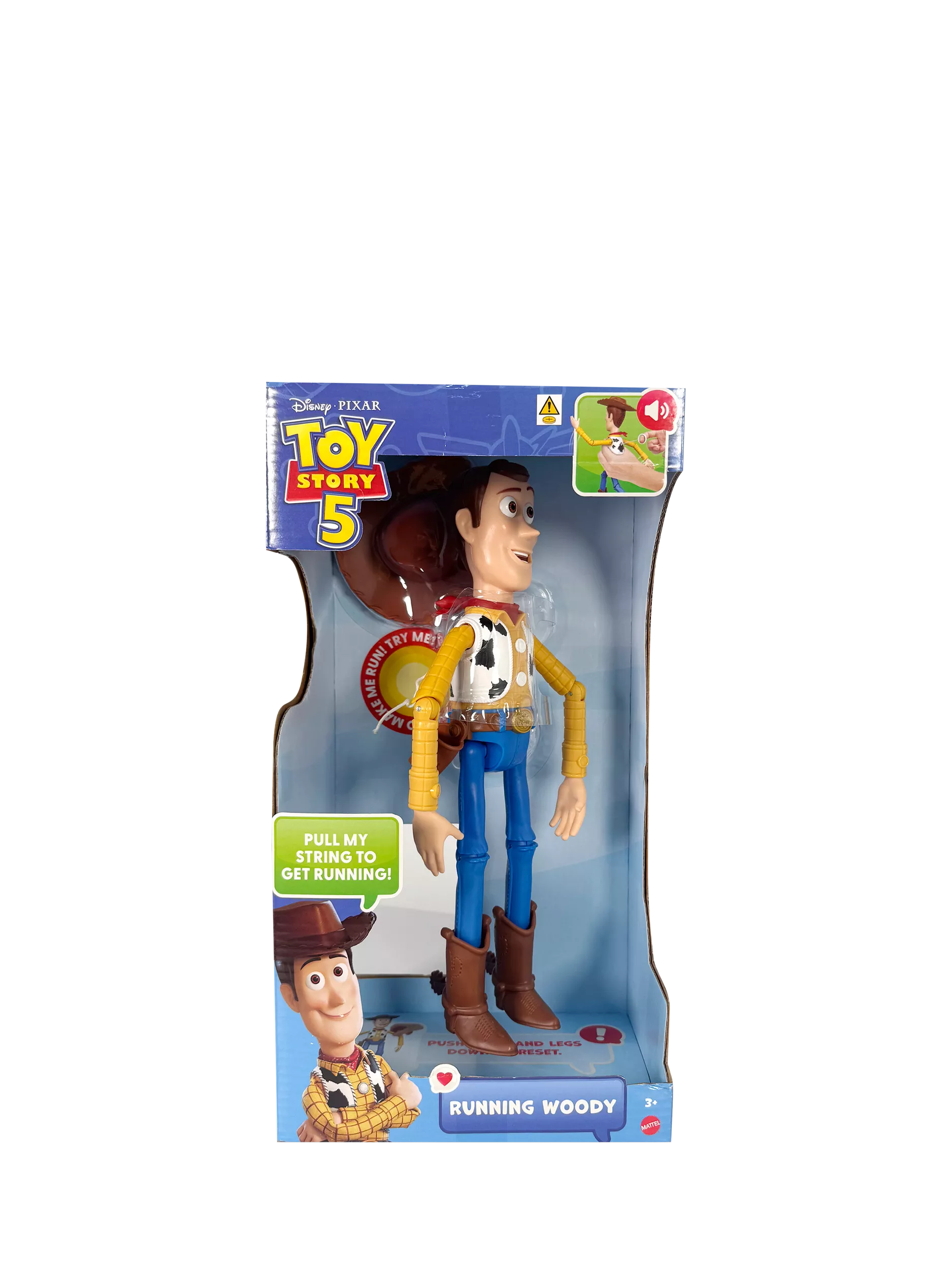 Disney Toy Story Running Woody action figure 12-inch (British brand)