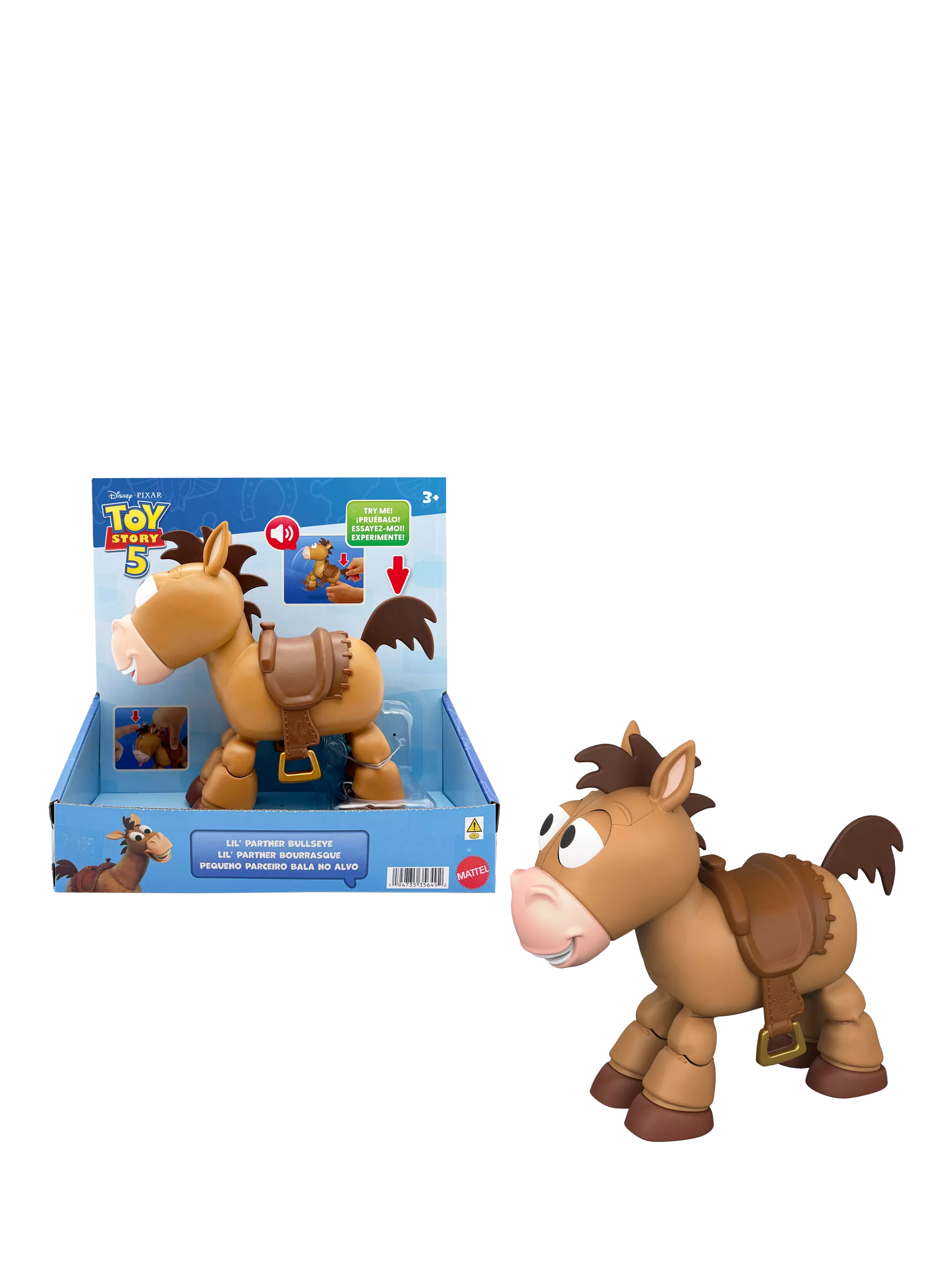 Disney Toy Story Bullseye interactive toy, UK version