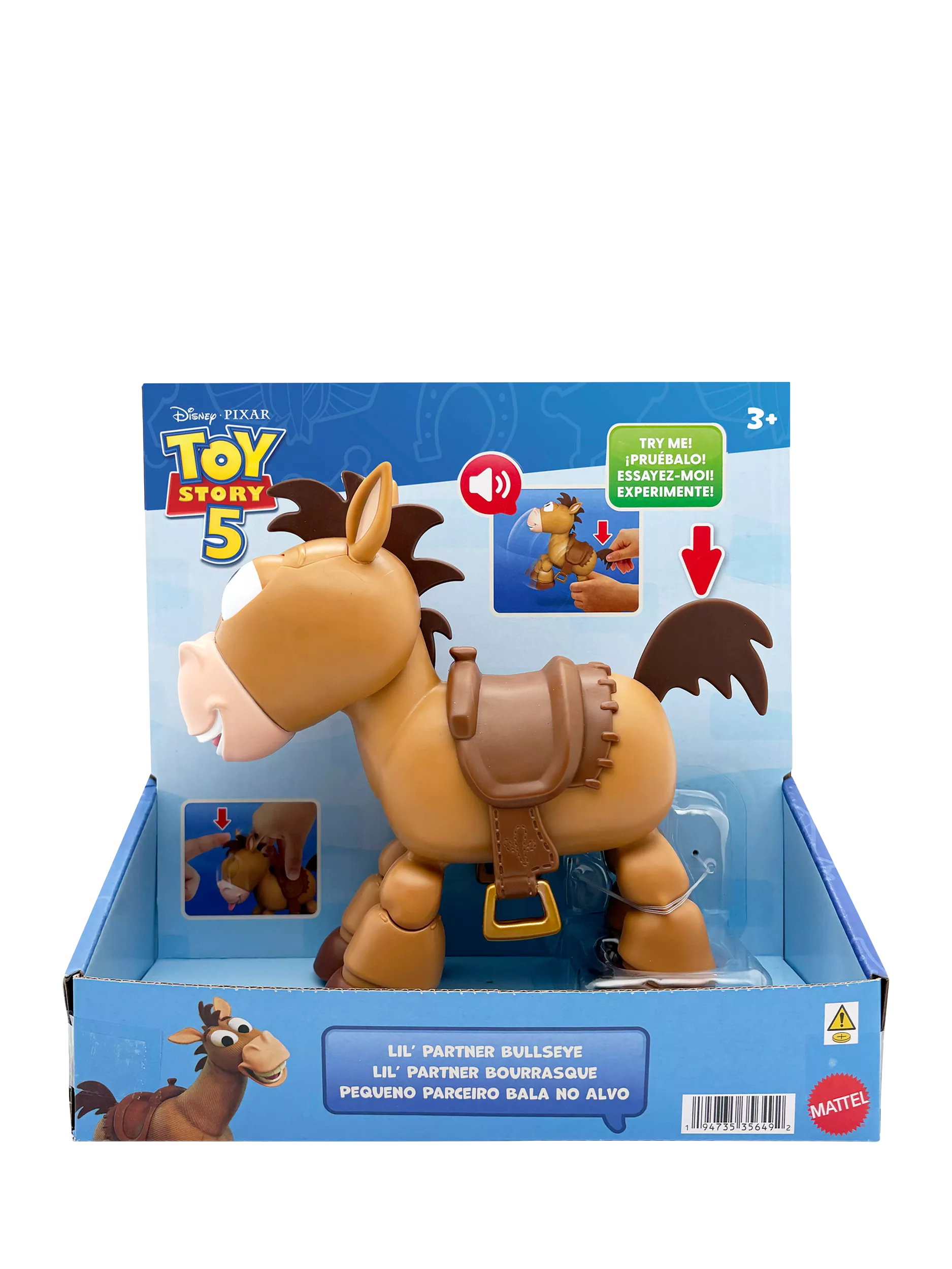 Disney Toy Story Bullseye interactive toy, UK version