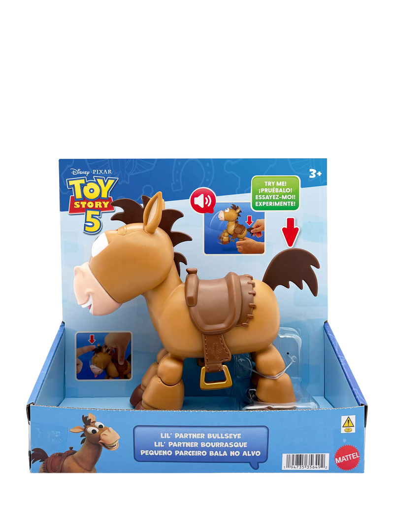 Disney Toy Story Bullseye interactive toy, UK version