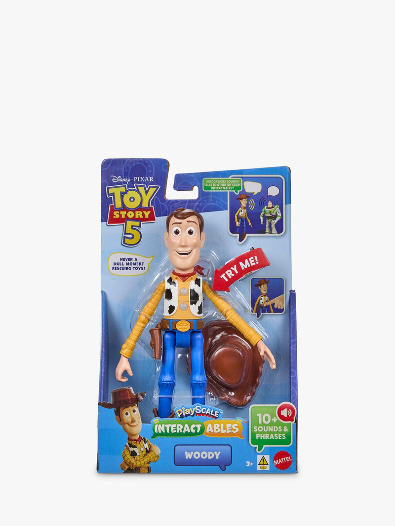 Disney Woody Interactables talking figure 9.2-inch, imported from the UK