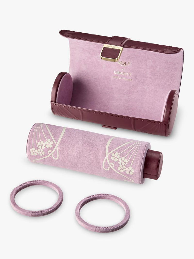 WOLF Ianthe triple watch roll with capsule, UK version
