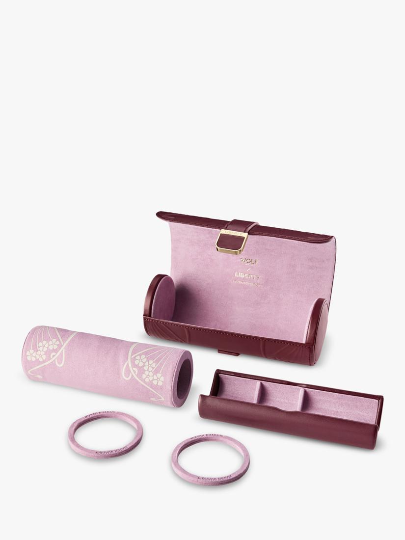 WOLF Ianthe triple watch roll with capsule, UK version
