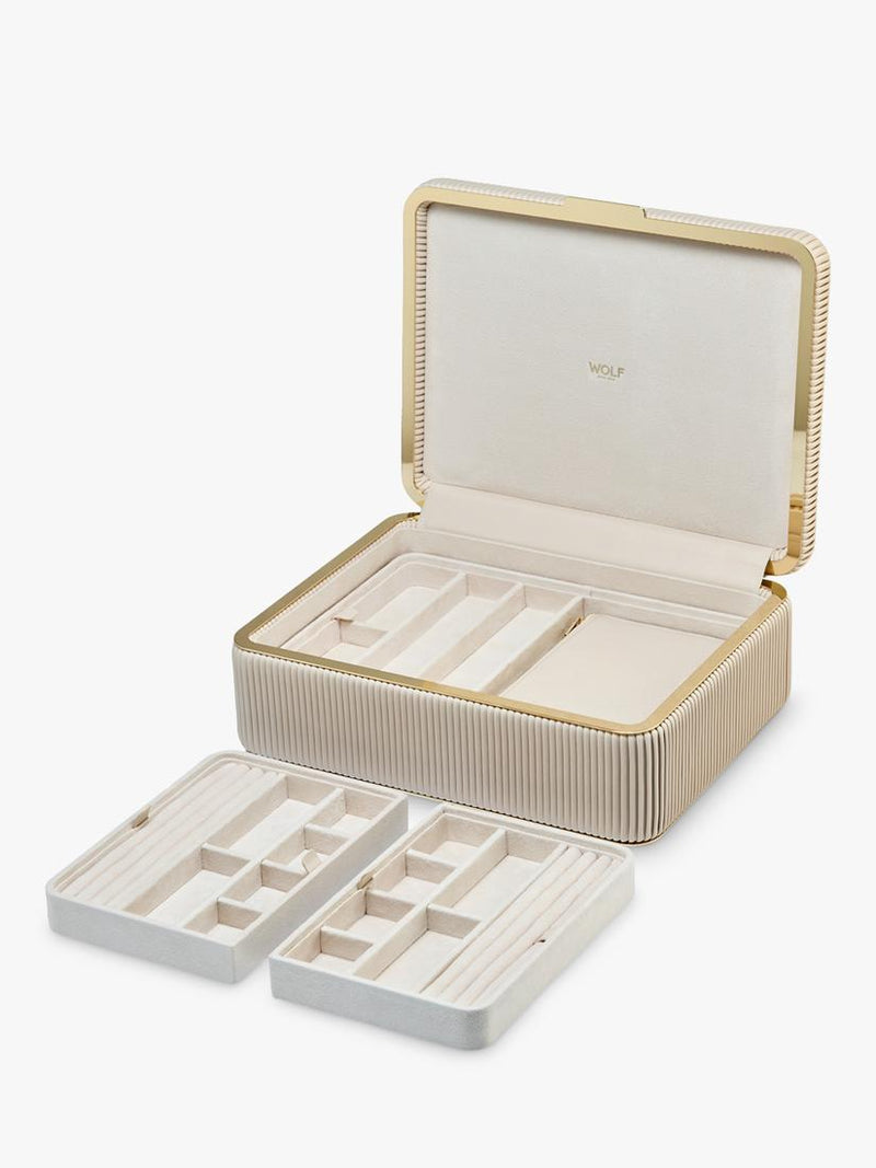 WOLF Bella Large jewellery box - British product