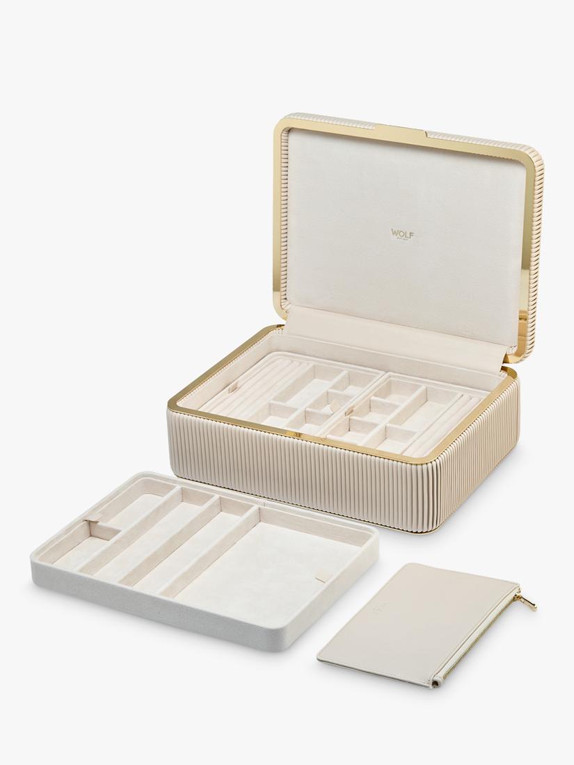 WOLF Bella Large jewellery box - British product