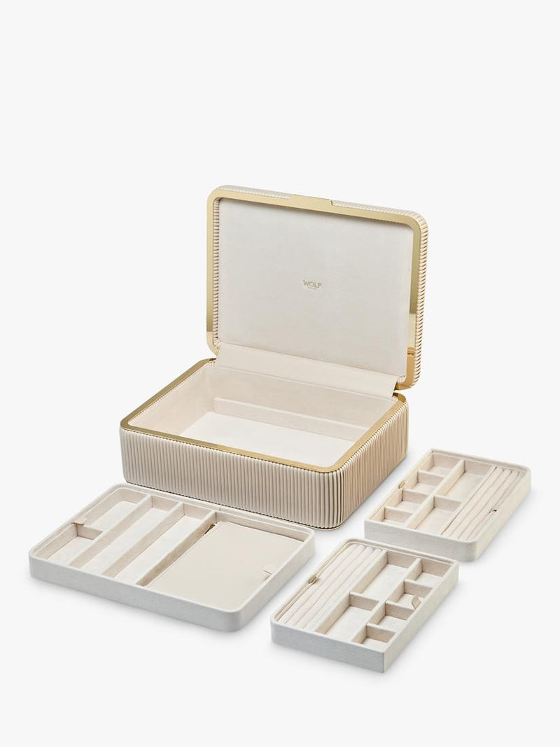 WOLF Bella Large jewellery box - British product