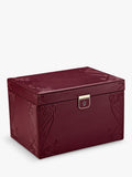 WOLF x Liberty embossed large jewellery box (British brand)