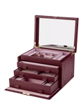 WOLF x Liberty embossed large jewellery box (British brand)