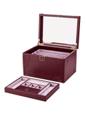 WOLF x Liberty embossed large jewellery box (British brand)