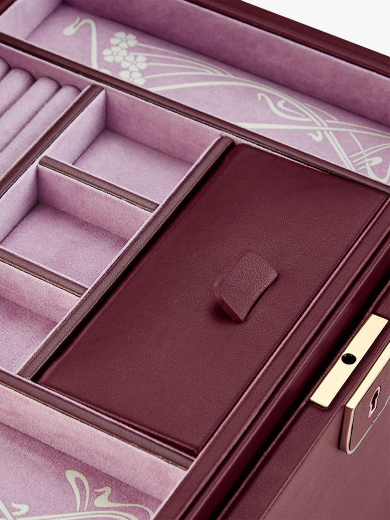 WOLF x Liberty embossed large jewellery box (British brand)