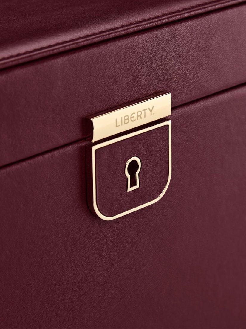 WOLF x Liberty embossed large jewellery box (British brand)