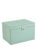WOLF large jewellery box in sage with Liberty Julia print - British product