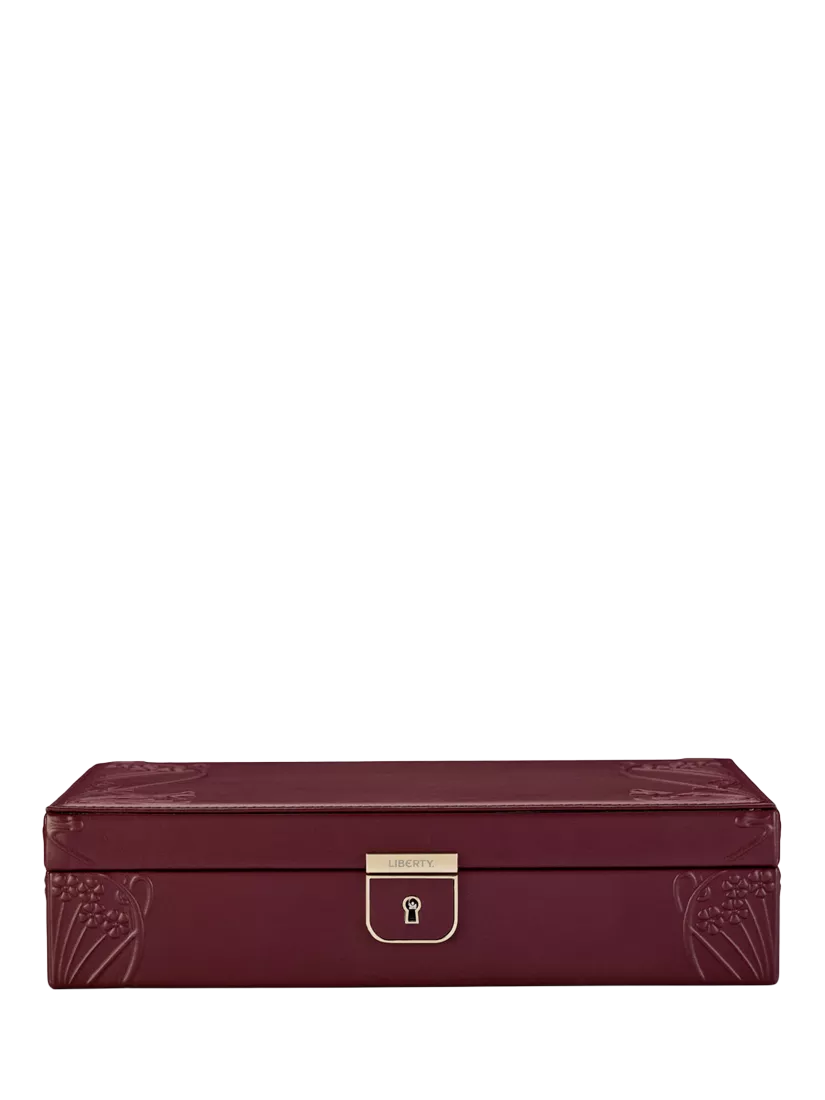 WOLF Liberty medium jewellery box with Ianthe motif (British brand)