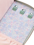 WOLF x Liberty Julia travel jewellery portfolio sage - British product