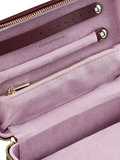 WOLF x Liberty burgundy jewellery zip case (British brand)