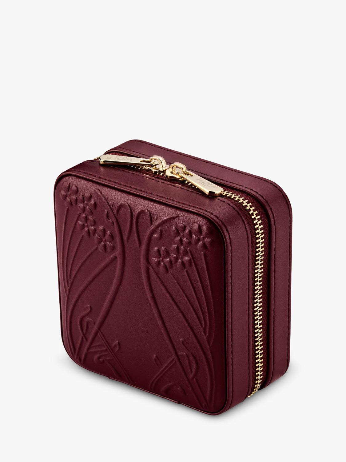 WOLF Liberty small jewellery zip case (British brand)