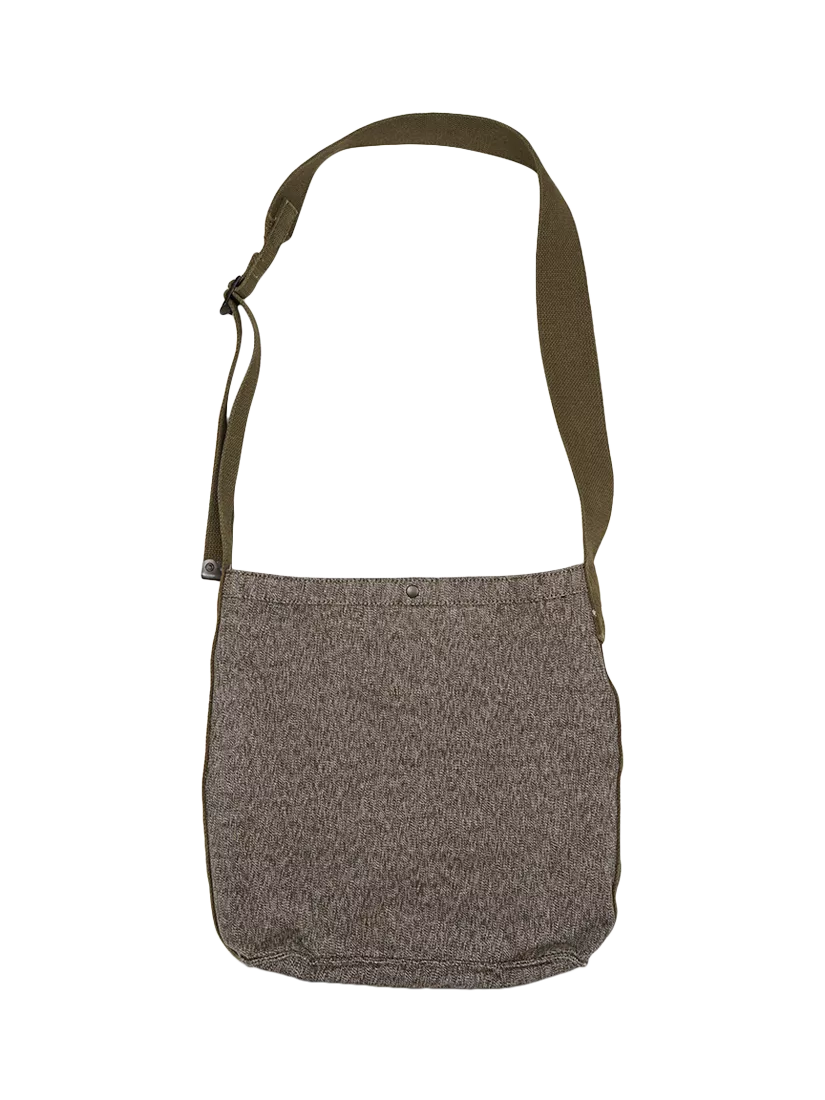 Nigel Cabourn Swiss Army Mail Bag dark green shoulder bag, UK version
