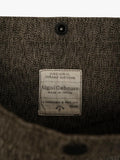Nigel Cabourn Swiss Army Mail Bag dark green shoulder bag, UK version