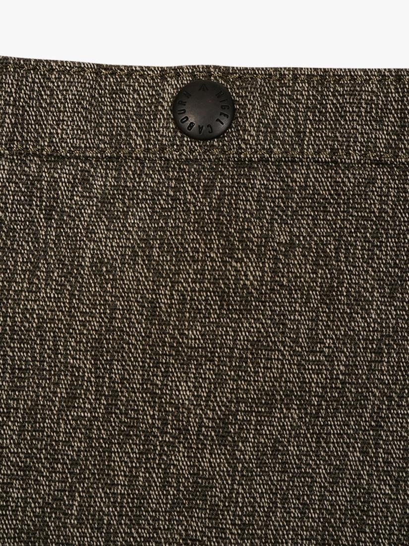 Nigel Cabourn Swiss Army Mail Bag dark green shoulder bag, UK version