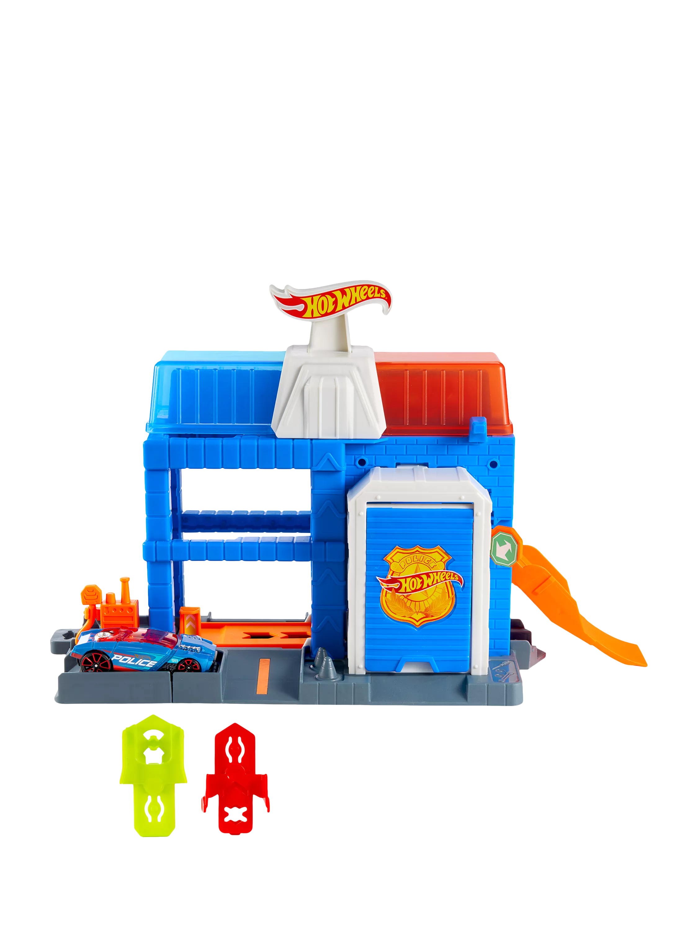 Hot Wheels Downtown Police Tower playset, UK version