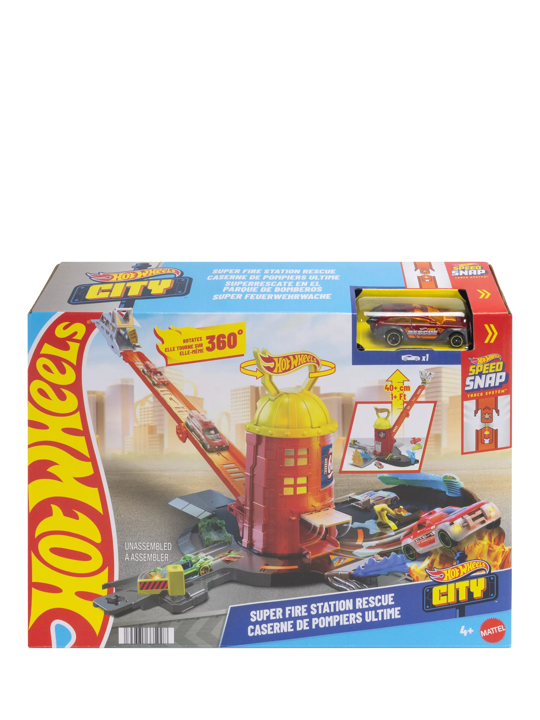 Hot Wheels Fire Station Playset, imported from the UK