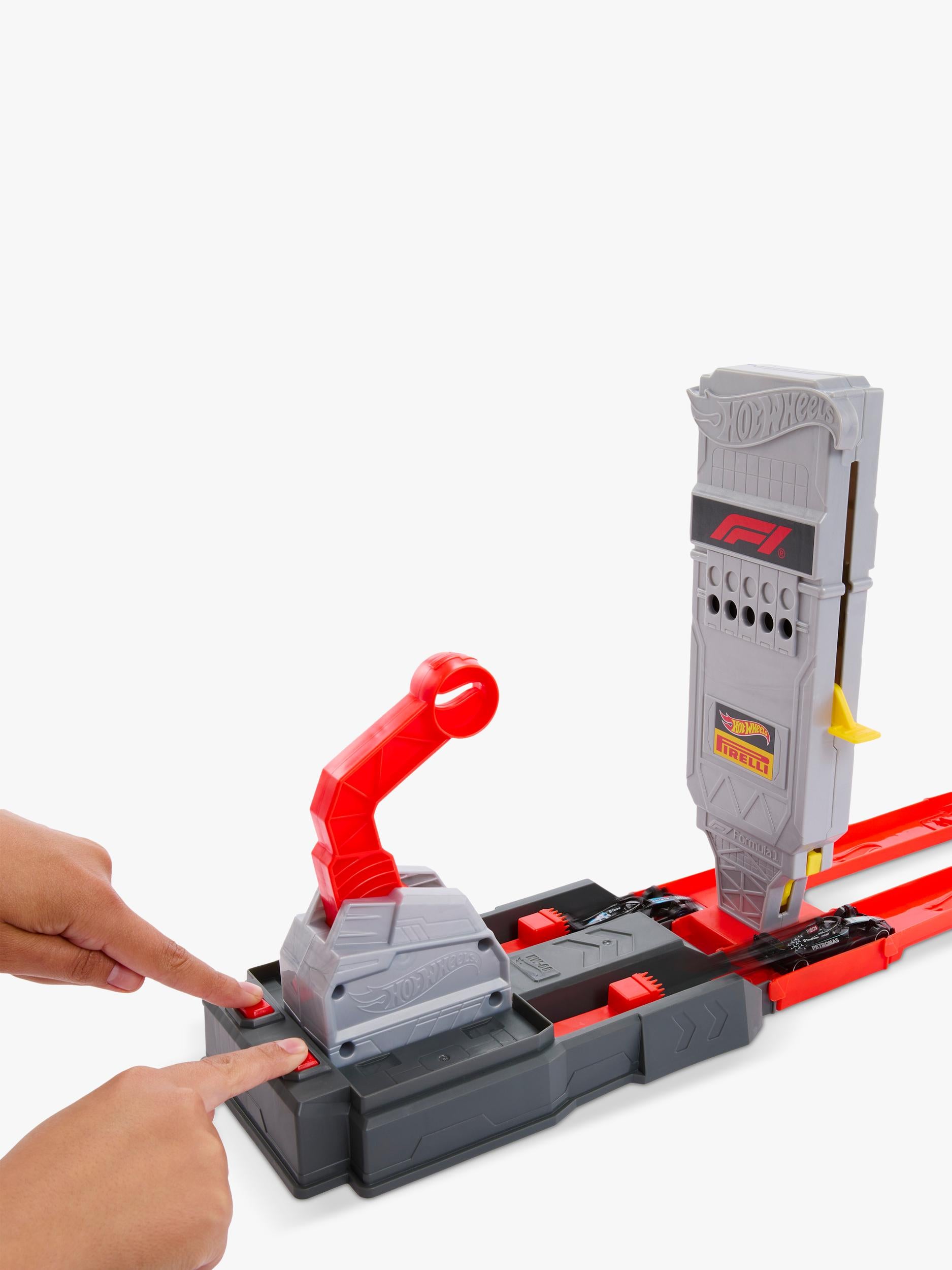 Hot Wheels Formula 1 track set, UK version