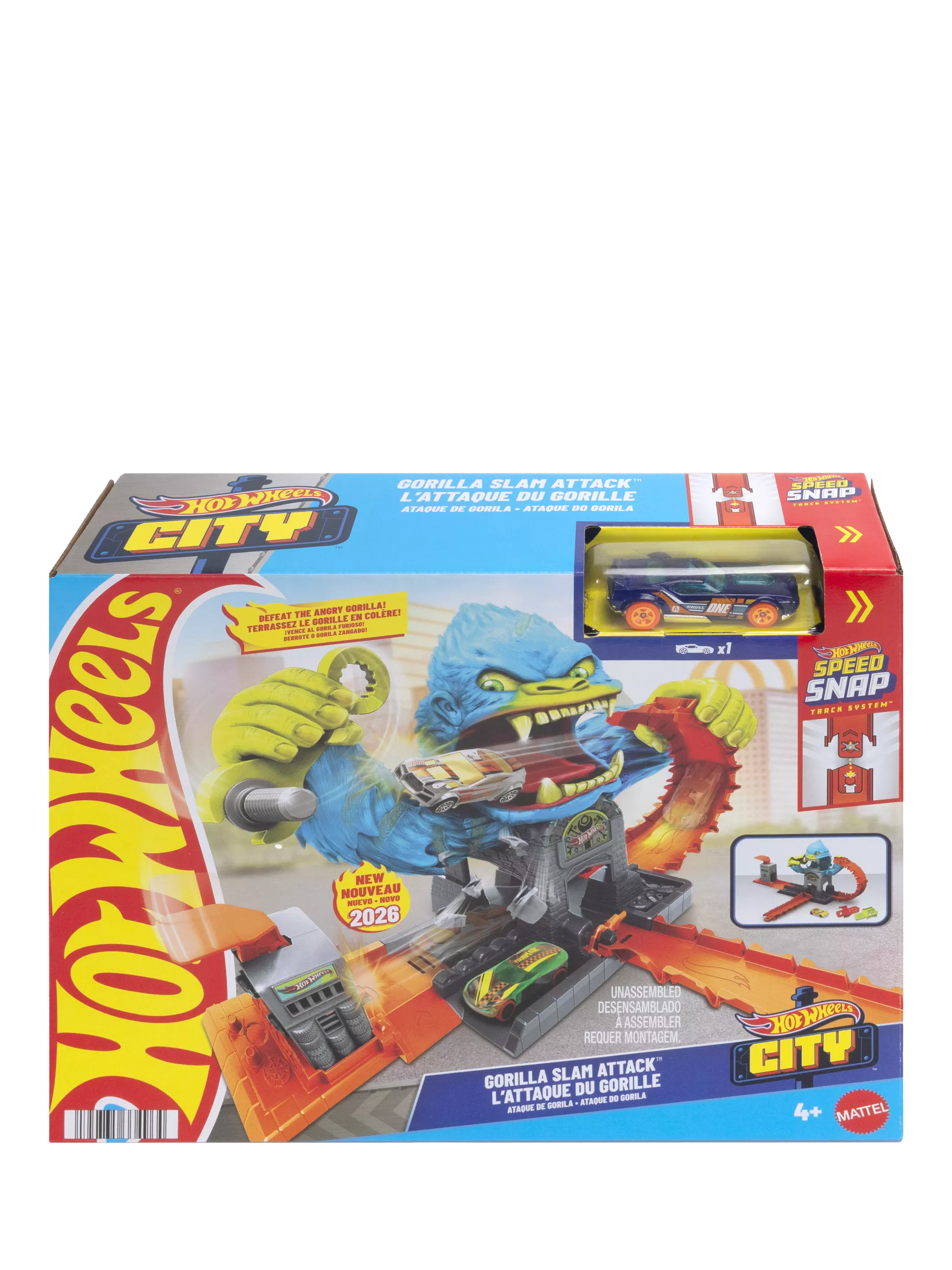 Hot Wheels Gorilla Slam Attack playset, UK version