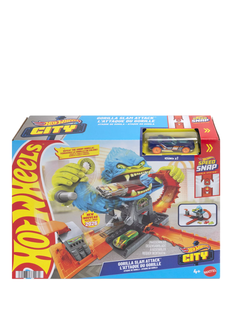 Hot Wheels Gorilla Slam Attack playset, UK version