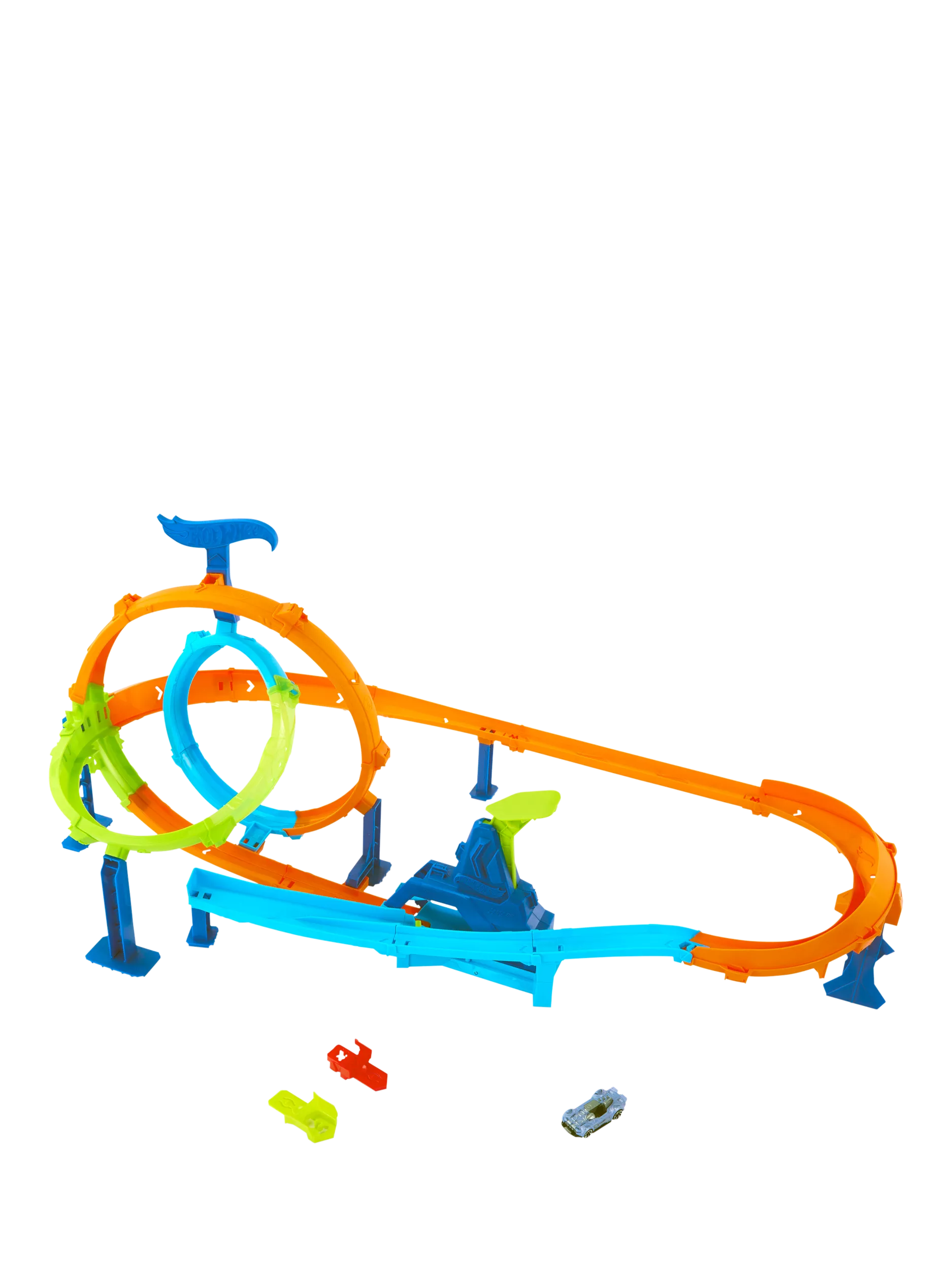 Hot Wheels track set Rapid Launch Cyclone, imported from the UK