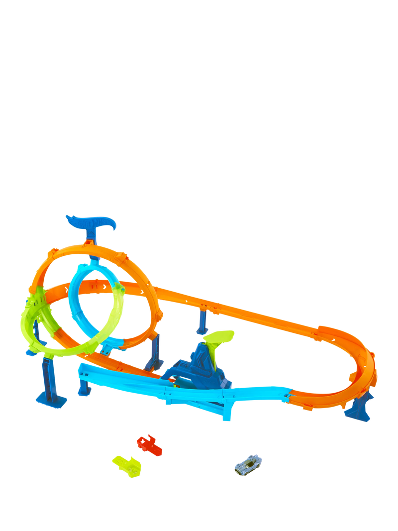 Hot Wheels track set Rapid Launch Cyclone, imported from the UK