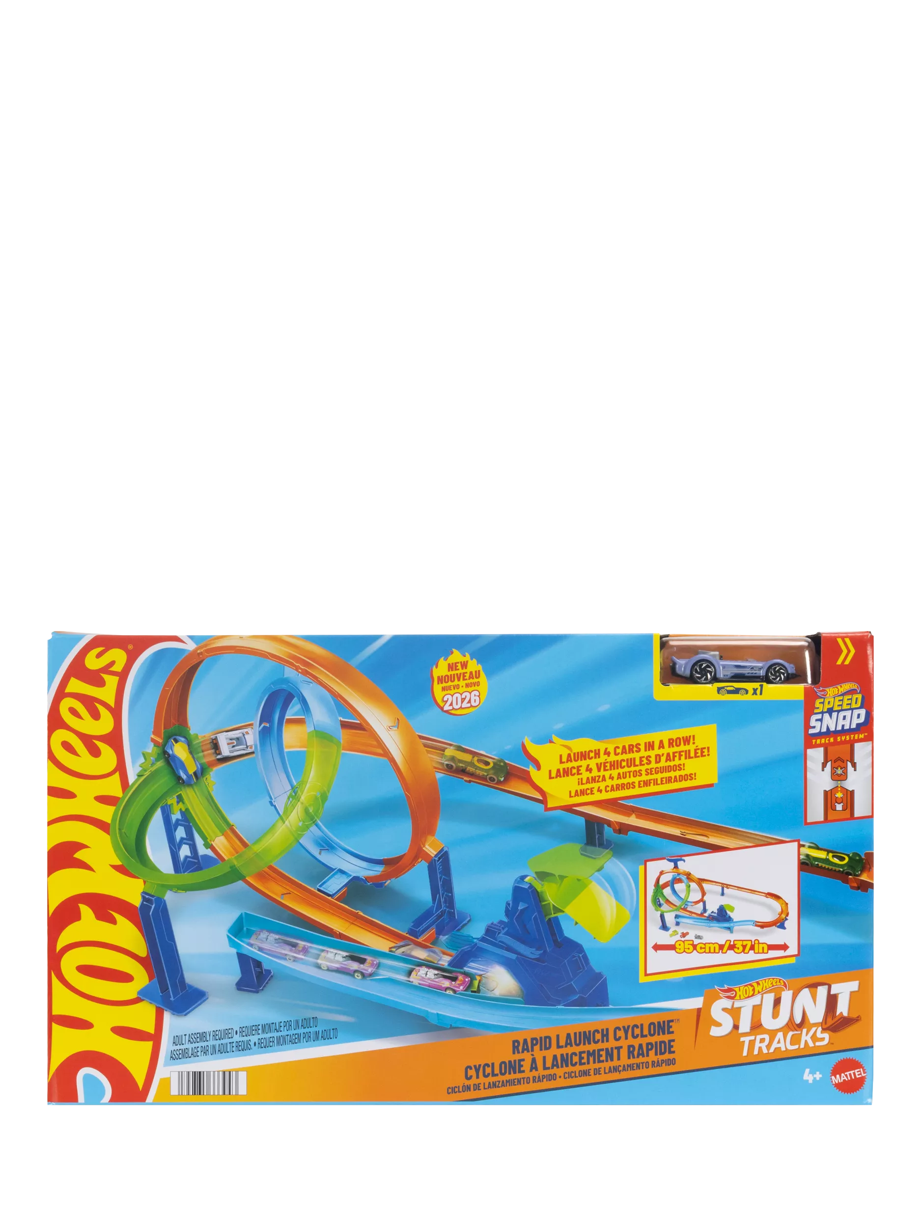 Hot Wheels track set Rapid Launch Cyclone, imported from the UK