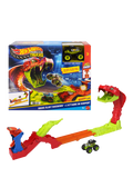 Hot Wheels Monster Trucks Snake Slam Takedown playset, imported from the UK