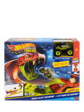 Hot Wheels Monster Trucks Snake Slam Takedown playset, imported from the UK
