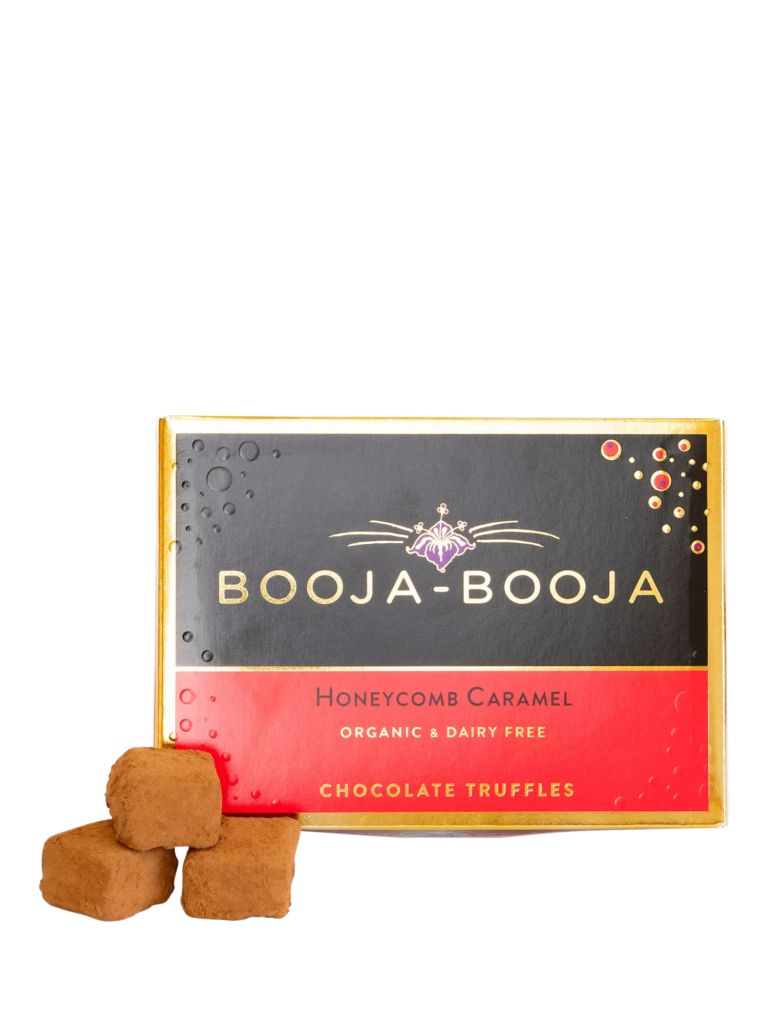 Booja-Booja vegan honeycomb truffles 92g, UK version