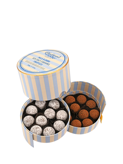 John Lewis Charbonnel et Walker Milk & Dark Sea Salt Caramel Truffles, 240g- Buy online at McGrocer