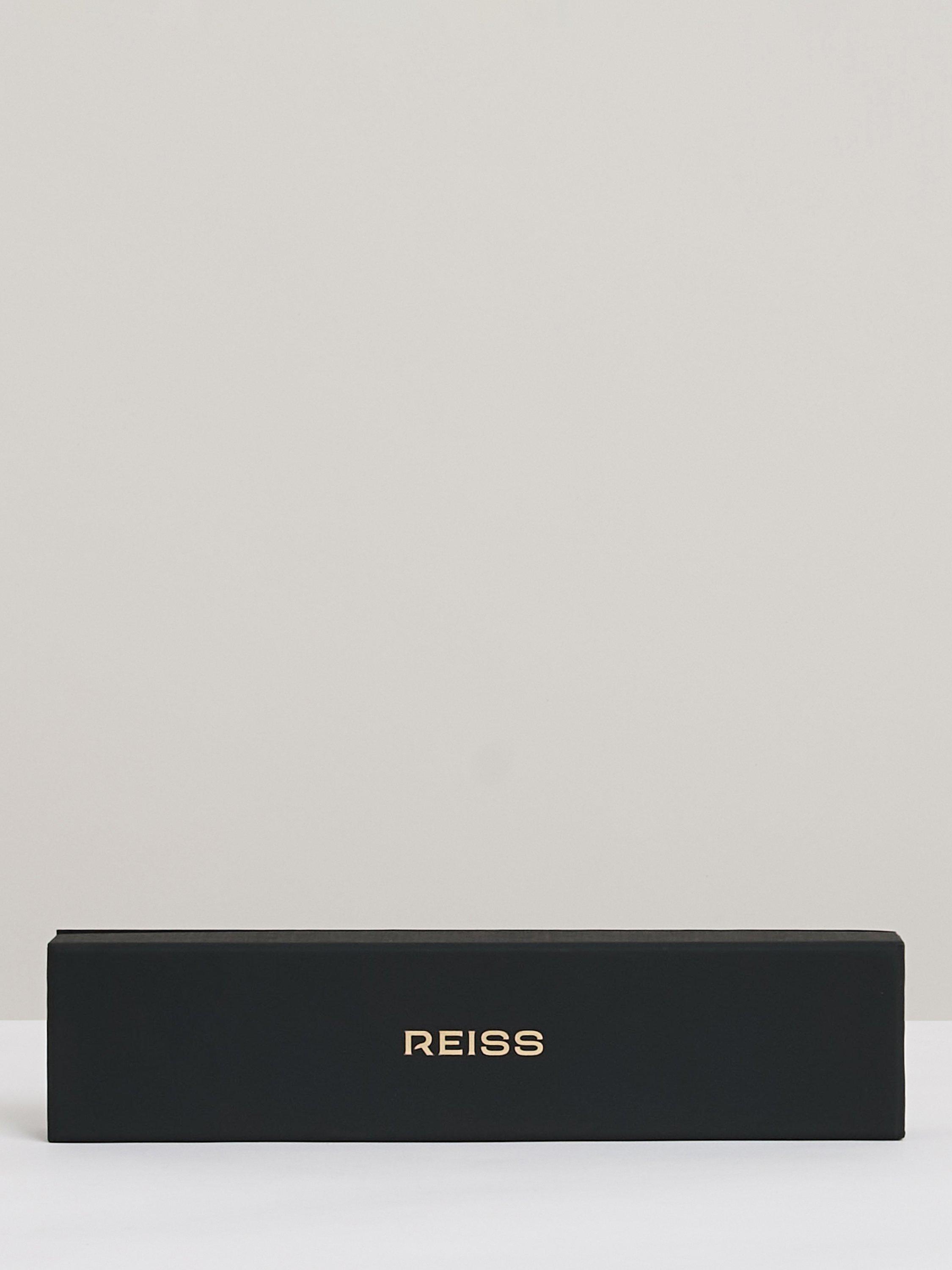 Reiss Tyla tumbled chain bracelet gold tone, UK version