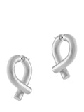 Reiss Taylor Tubular Metal Twist Earrings