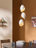 MADE Emrys cluster pendant light in cream and black, UK version