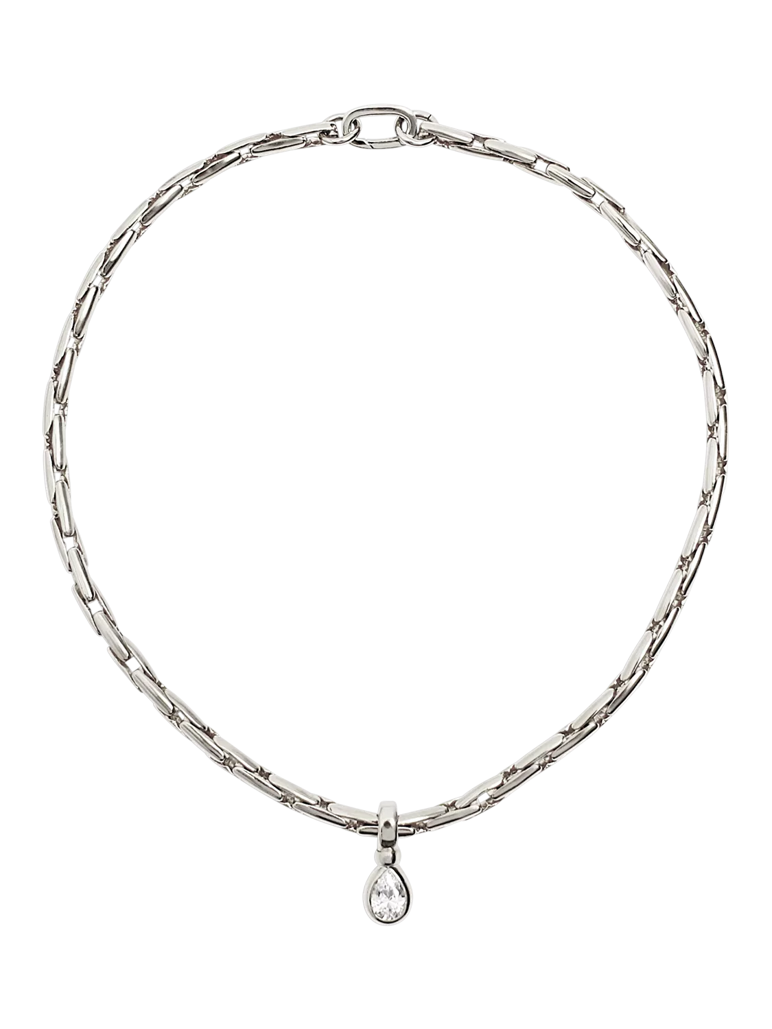 By Alona Jones Teardrop Pendant Necklace 42cm