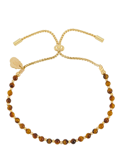 John Lewis Estella Bartlett Focus Tigers Eye Bracelet Gold- Buy online at McGrocer