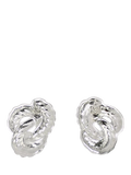 By Alona Lolita braided earrings silver, UK version